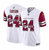 Men & Women & Youth Washington Commanders #24 Antonio Gibson White 2023 F.U.S.E. Vapor Limited Football Stitched Jersey,baseball caps,new era cap wholesale,wholesale hats